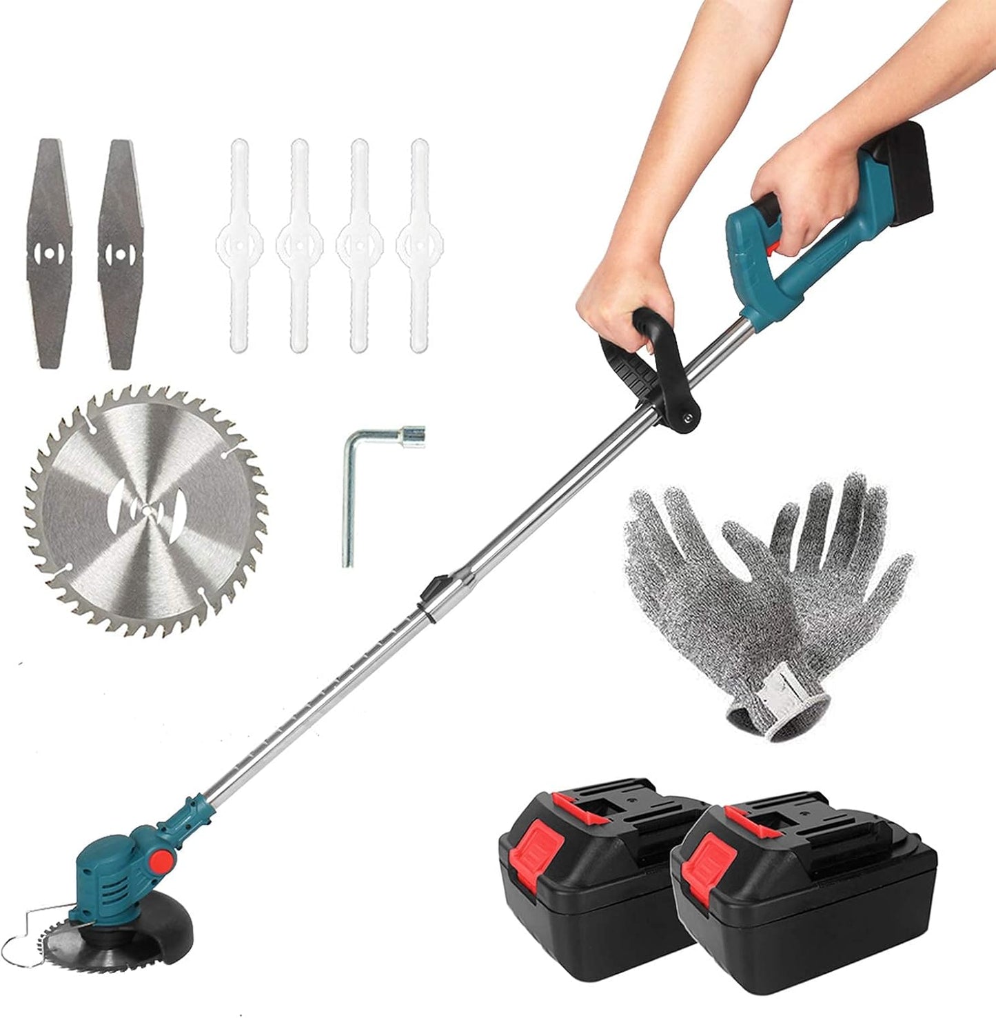 Cortabordes Inalámbrico Suuim – 2 Baterías y Precisión