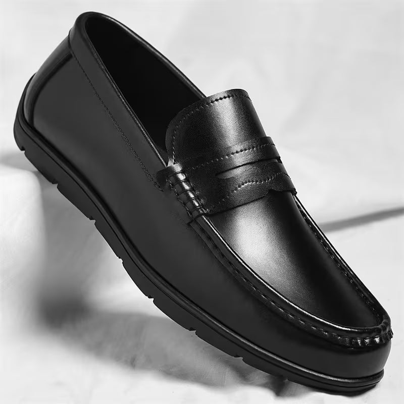 Mocassins Homme Luxe – Cuir Souple & Confort