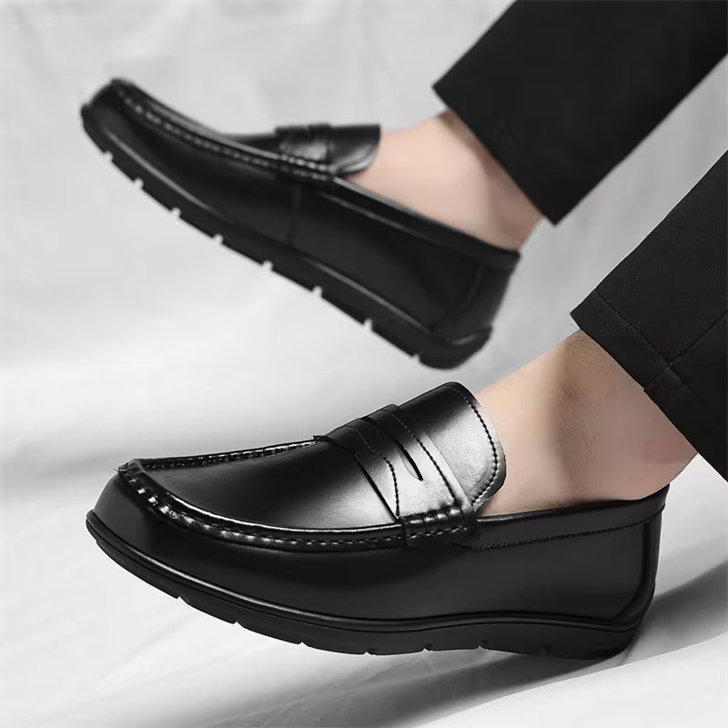 Mocassins Homme Luxe – Cuir Souple & Confort