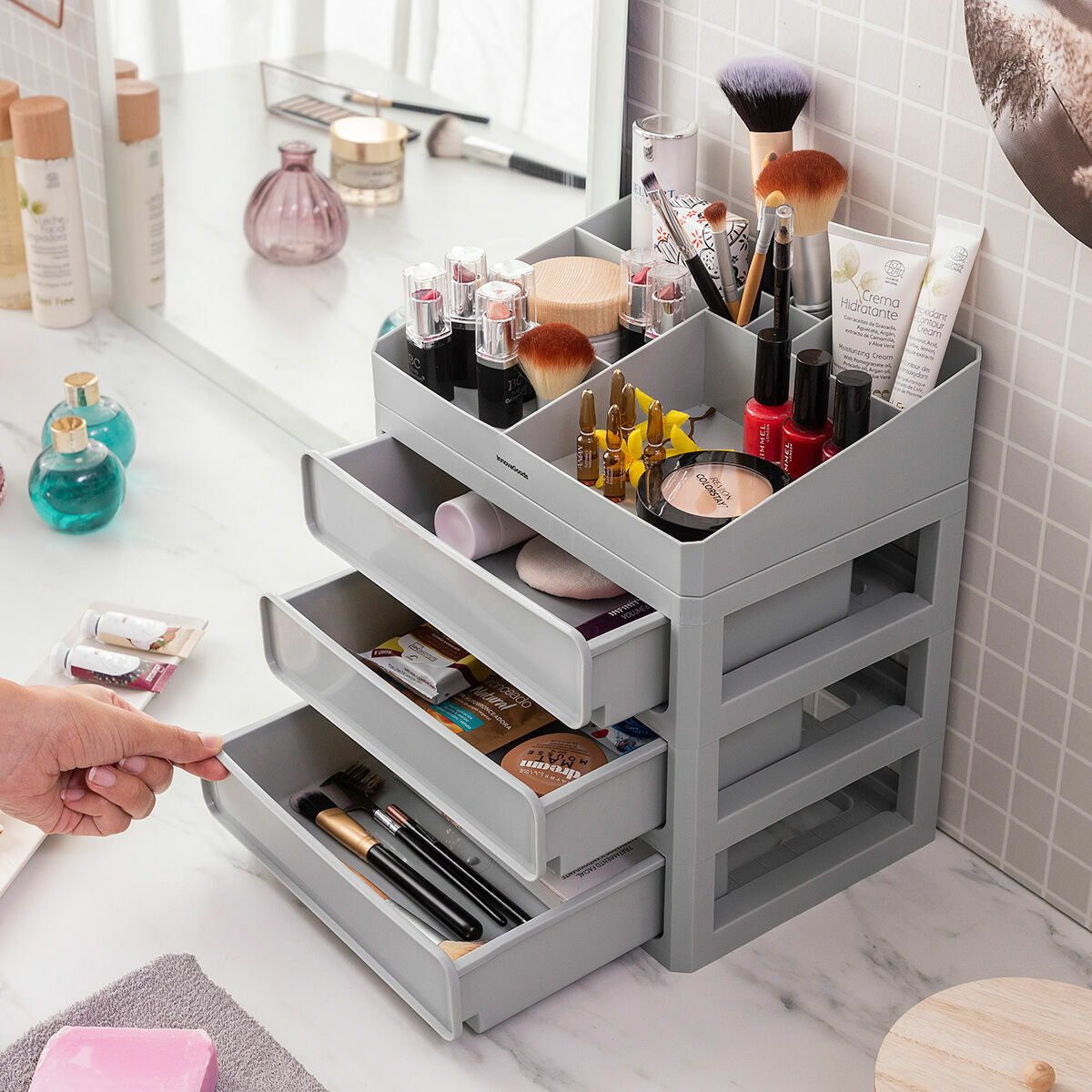 Organizador de Maquillaje con Estilo