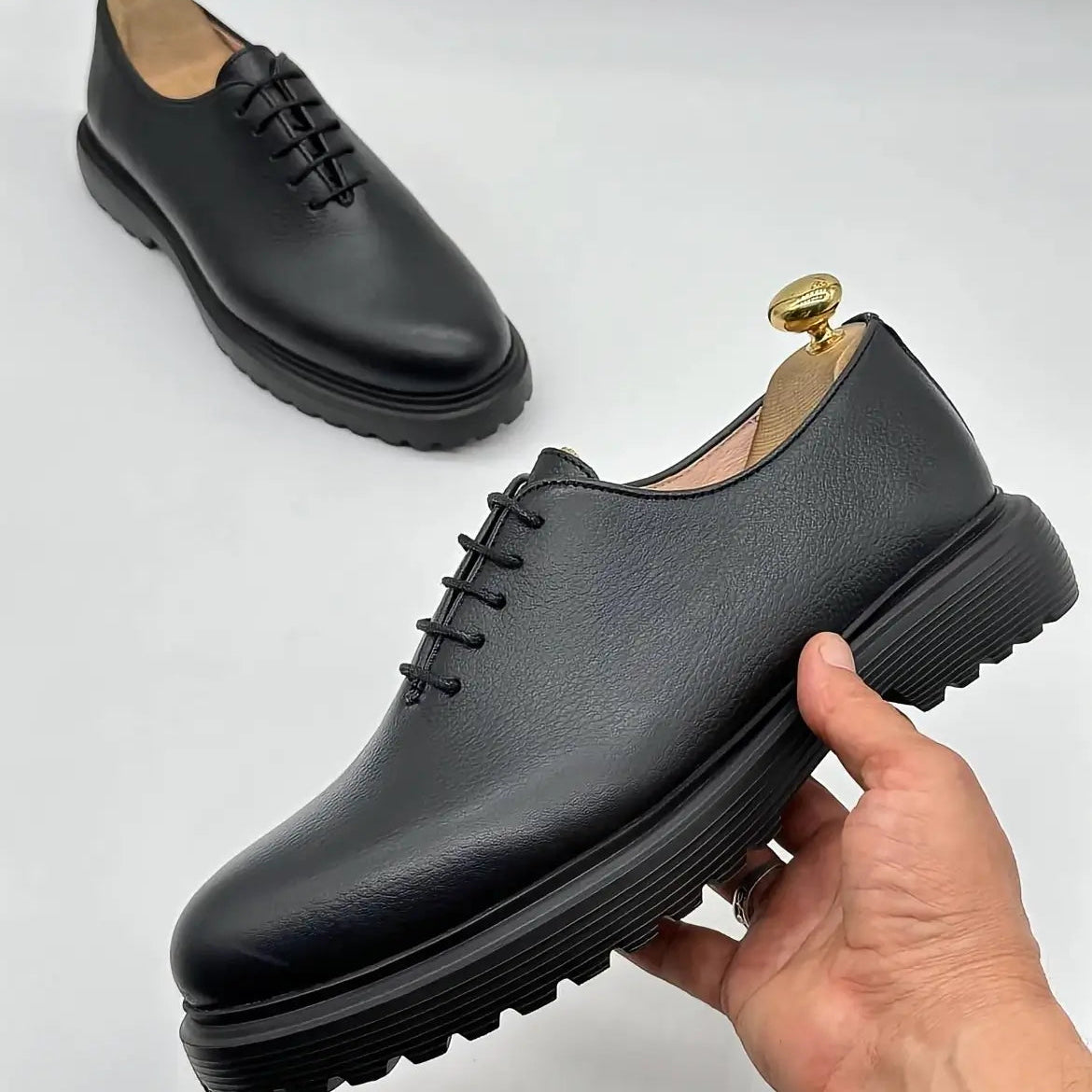 Chaussures Classiques Homme – Cuir Noir