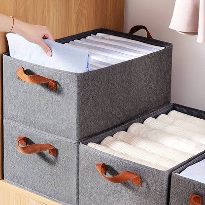 Caja de Almacenamiento para Ropa: Pantalones, Jerséis, Camisas, Ropa Interior y Calcetines